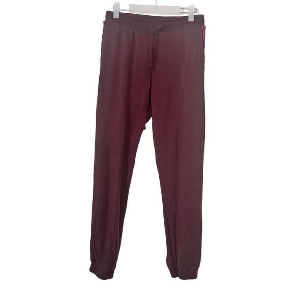 American Eagle Elastic Waist Amazingly Soft Jogger Sweatpants Burgundy XS - Picture 1 of 4